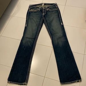 True Religion low rise jeans